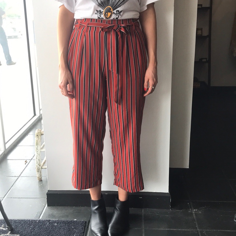 Striped Zara pants
